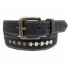 Cintur{on de cuero para hombre. Cinto, correa, belt, leather.