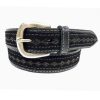 Cinturón de cuero para hombre. Cinto, correa, belt, leather.